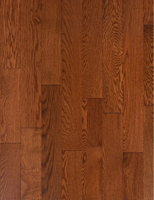 Oak re-sanded 3 1/4 Semi-Gloss Cinnamon